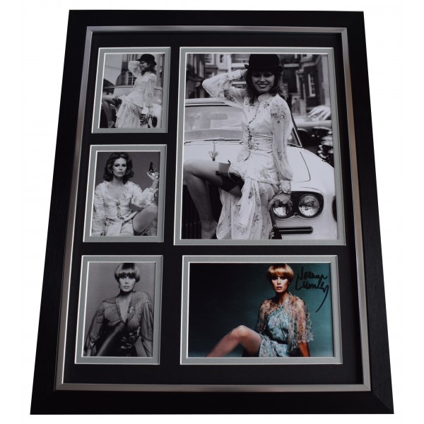 Joanna Lumley Signed Autograph 16x12 framed photo display TV Avengers AFTAL COA  Perfect Gift Memorabilia
