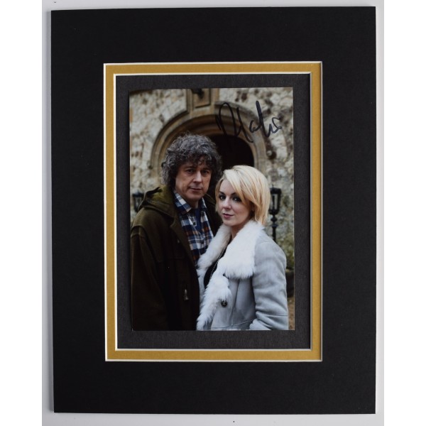 Alan Davies Signed Autograph 10x8 photo display TV Jonathan Creek AFTAL COA Perfect Gift Memorabilia		