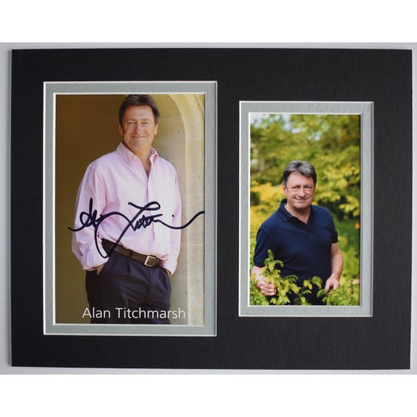 Alan Titchmarsh Signed Autograph 10x8 photo display Love Your Garden TV & COA Perfect Gift Memorabilia