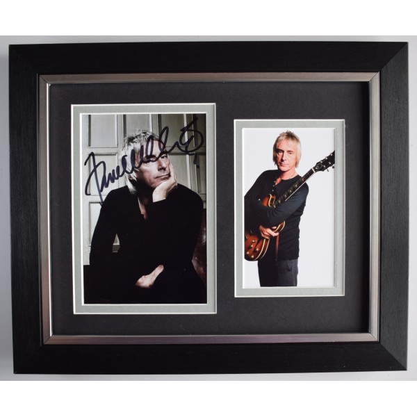 Paul Weller Signed 10x8 Framed Autograph Photo Display Style Council Music COA Perfect Gift Memorabilia		