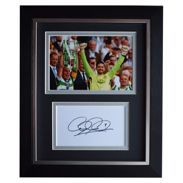 Craig Gordon Signed 10x8 Framed Autograph Photo Display Celtic AFTAL COA Perfect Gift Memorabilia			