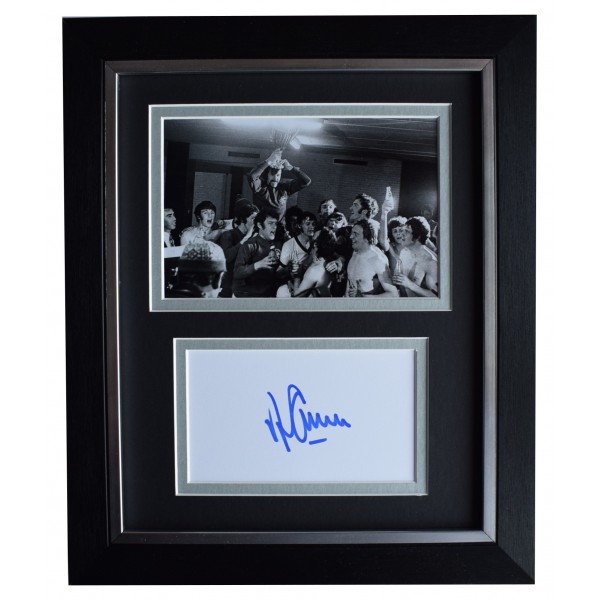 Alfie Conn Signed 10x8 Framed Autograph Photo Display Rangers AFTAL COA Perfect Gift Memorabilia	