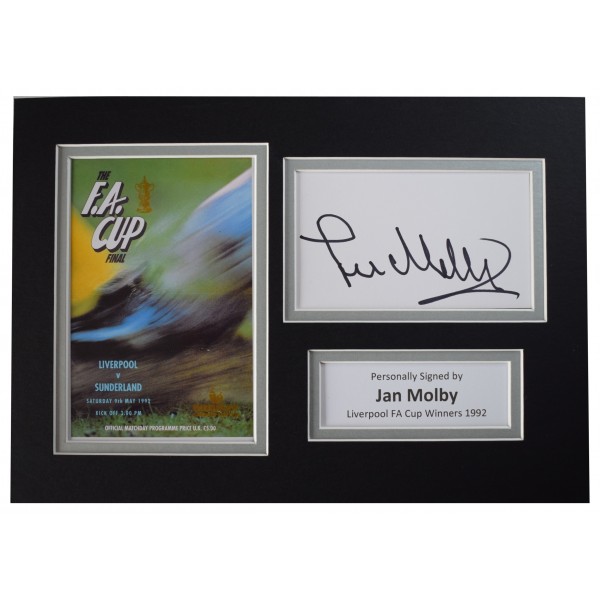 Jan Molby Authentic Memorabilia and Autoggraphs