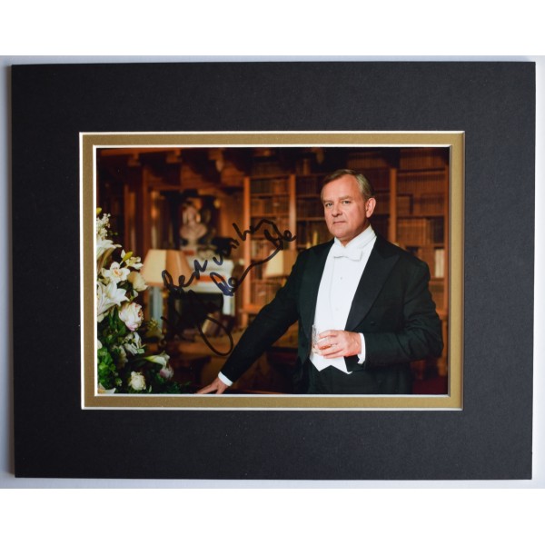 Hugh Bonneville Signed Autograph 10x8 photo display Downton Abbey AFTAL COA Perfect Gift Memorabilia
