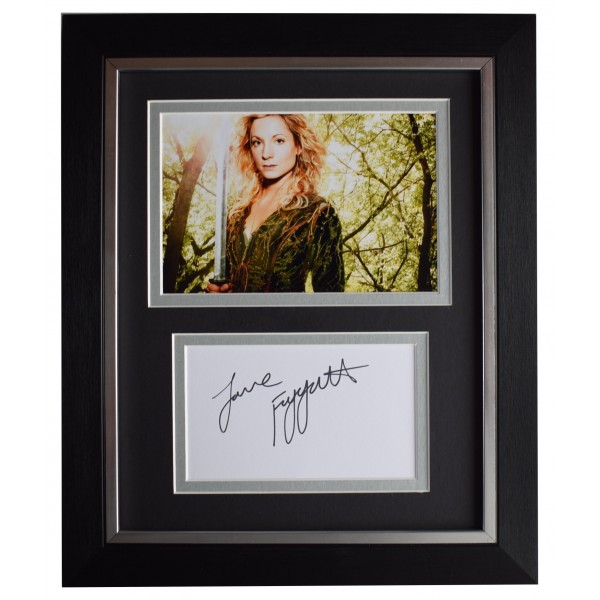 Joanne Froggatt Signed 10x8 Framed Autograph Photo Display Liar TV AFTAL COA Perfect Gift Memorabilia		