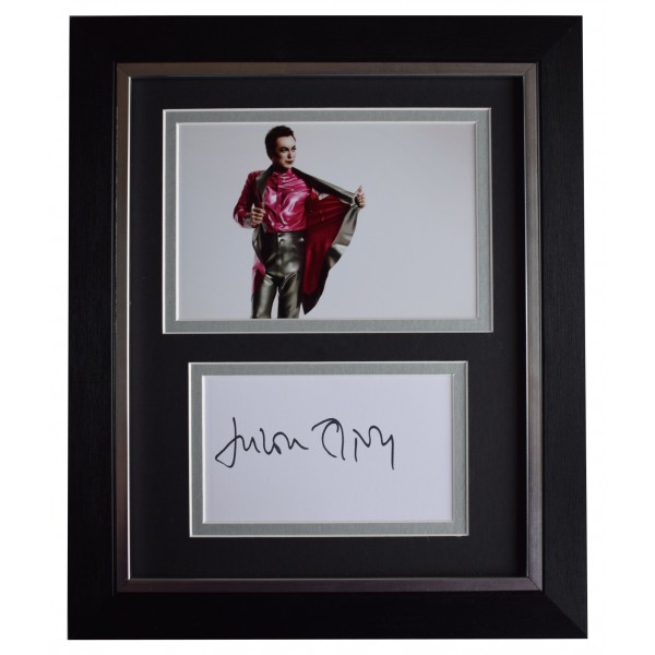 Julian Clary Signed 10x8 Framed Autograph Photo Display Comedy TV AFTAL COA Perfect Gift Memorabilia			