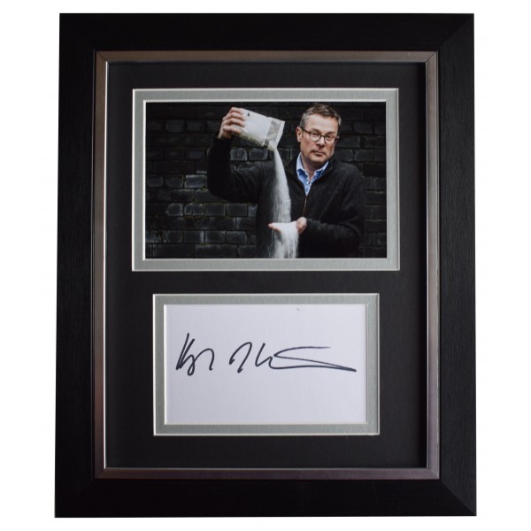 Hugh Fearnley-Whittingstall Signed 10x8 Framed Autograph Photo Display TV Chef Perfect Gift Memorabilia	