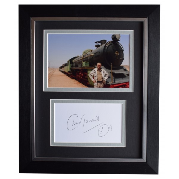 Chris Tarrant Signed 10x8 Framed Autograph Photo Display Extreme Railways TV COA Perfect Gift Memorabilia	