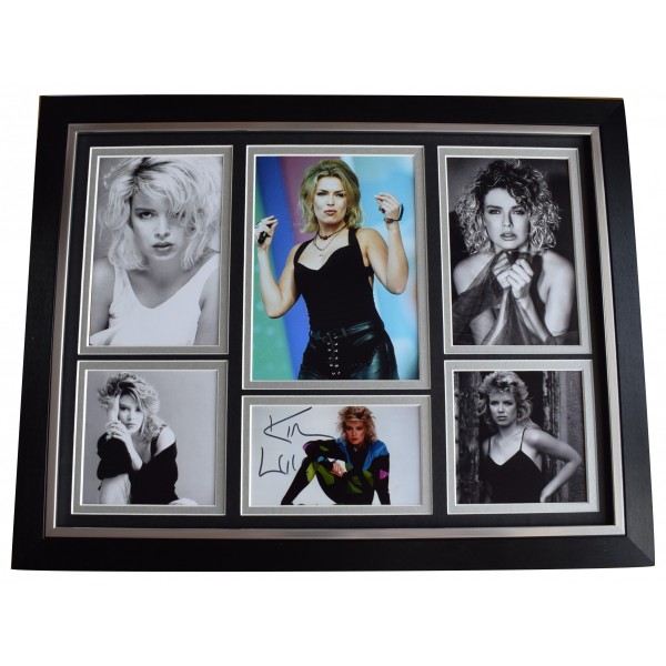 Kim Wilde Signed Autograph 16x12 framed photo mount display Music 80's AFTAL COA Perfect Gift Memorabilia