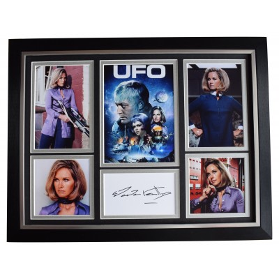 Wanda Ventham Signed Autograph 16x12 framed photo display TV UFO AFTAL & COA Perfect Gift Memorabilia