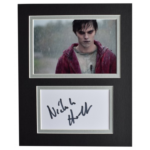 Nicholas Hoult Signed Autograph 10x8 photo display X Men Film AFTAL COA Perfect Gift Memorabilia