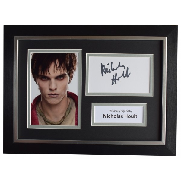 Nicholas Hoult Signed A4 Framed Autograph Photo Display X Men Film AFTAL COA Perfect Gift Memorabilia