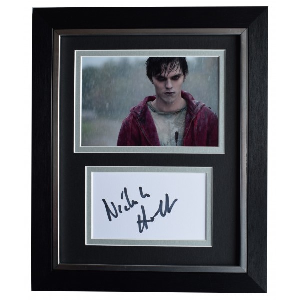 Nicholas Hoult Signed 10x8 Framed Autograph Photo Display X Men Film AFTAL COA Perfect Gift Memorabilia