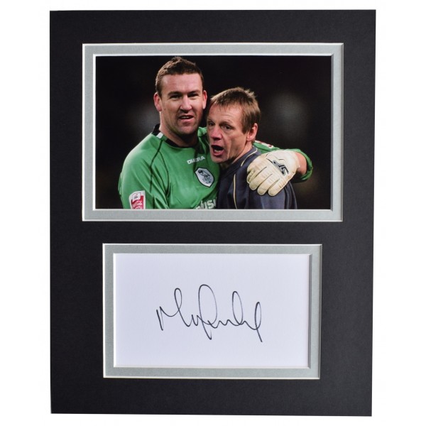 Mark Crossley Signed Autograph 10x8 photo display Sheffield Wednesday AFTAL COA Perfect Gift Memorabilia	