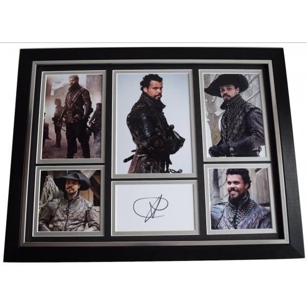 Howard Charles Signed Autograph framed 16x12 photo display Musketeers AFTAL COA