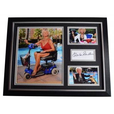 Sheila Reid Signed Autograph framed 16x12 photo display Benidorm TV AFTAL COA Perfect Gift Memorabilia		