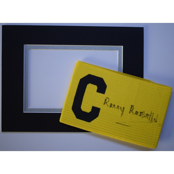 Ronny Rosenthal Signed Captains Armband free display Liverpool Football COA Perfect Gift Memorabilia	