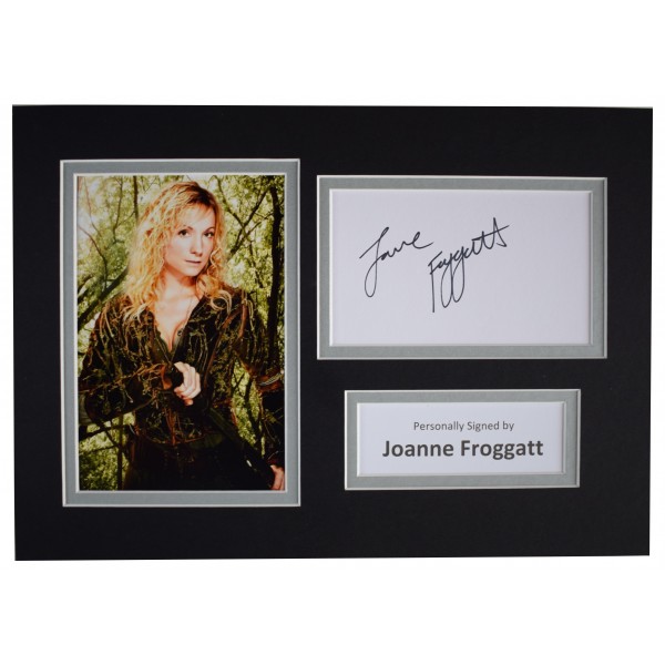 Joanne Froggatt Signed Autograph A4 photo display Liar TV AFTAL COA Perfect Gift Memorabilia	