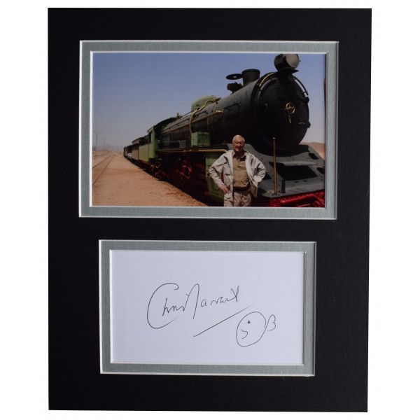 Chris Tarrant Signed Autograph 10x8 photo display Extreme Railways TV AFTAL COA Perfect Gift Memorabilia	