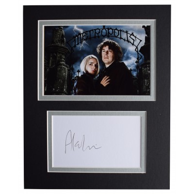 Alan Davies Signed Autograph 10x8 photo display Jonathan Creek, QI TV AFTAL COA Perfect Gift Memorabilia