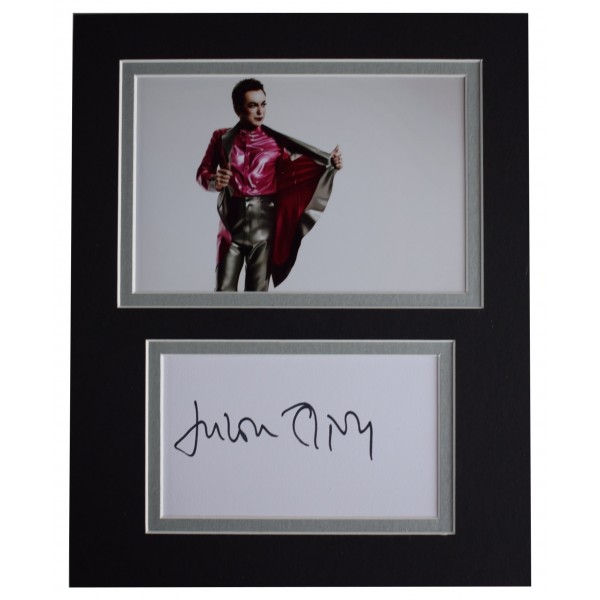 Julian Clary Signed Autograph 10x8 photo display Comedy TV AFTAL COA Perfect Gift Memorabilia