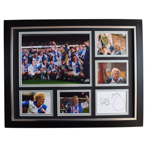 Colin Hendry Signed Autograph 16x12 framed photo display Blackburn Rovers COA Perfect Gift Memorabilia