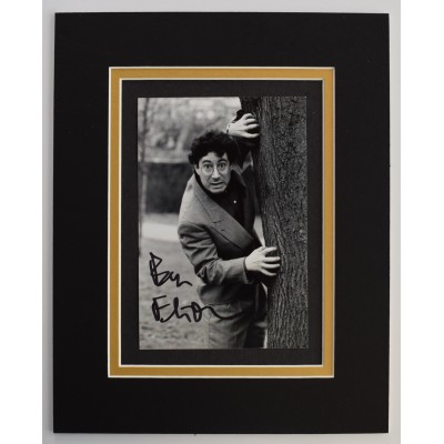 Ben Elton Signed Autograph 10x8 photo mount display TV Comedy AFTAL + COA Perfect Gift Memorabilia		