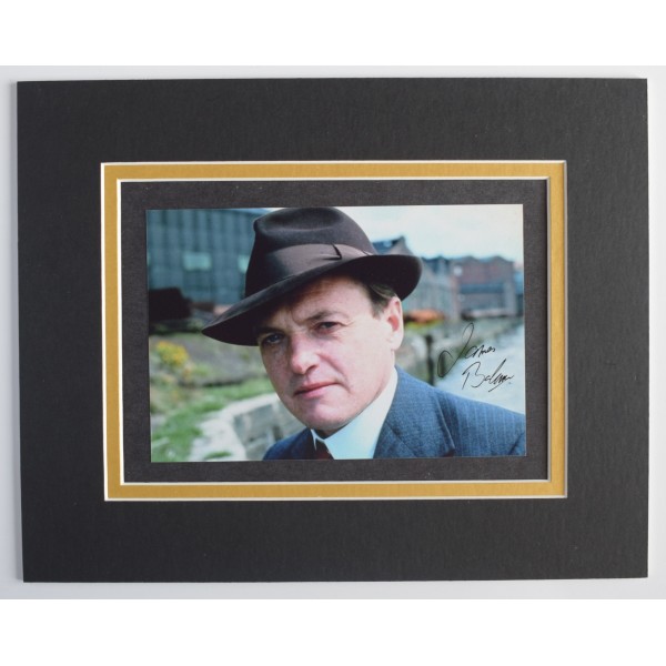 James Bolam Signed Autograph 10x8 photo display TV When The Boat Comes In COA AFTAL Perfect Gift Memorabilia		