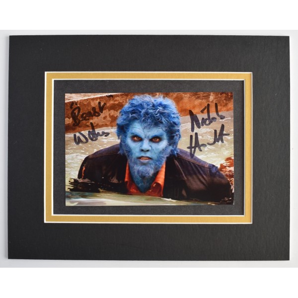 Nicholas Hoult Signed Autograph 10x8 photo display X Men Beast Film AFTAL & COA Perfect Gift Memorabilia