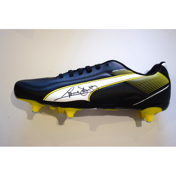 Graeme Souness Signed Autograph Football Boot Rangers Liverpool AFTAL Perfect Gift Memorabilia COA