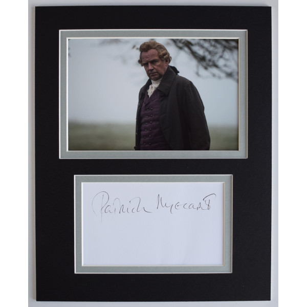 Patrick Ryecart Signed Autograph 10x8 photo mount display Poldark TV COA AFTAL Perfect Gift Memorabilia		