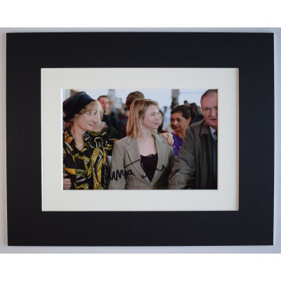 Gemma Jones Signed Autograph 10x8 photo display Bridget Jones Diary Film COA AFTAL Perfect Gift Memorabilia		