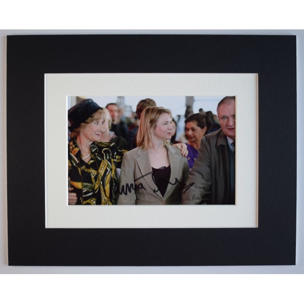 Gemma Jones Signed Autograph 10x8 photo display Bridget Jones Diary Film COA AFTAL Perfect Gift Memorabilia		