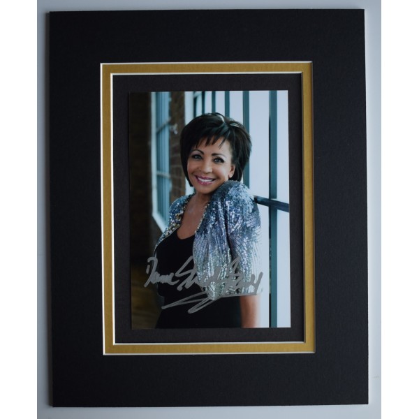 Shirley Bassey Signed Autograph 10x8 photo display Music Goldfinger James Bond AFTAL Perfect Gift Memorabilia		