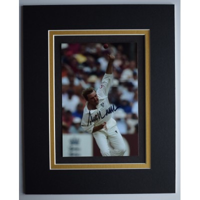 Phil Tufnell Signed Autograph 10x8 photo mount display England Cricket AFTAL COA Perfect Gift Memorabilia		