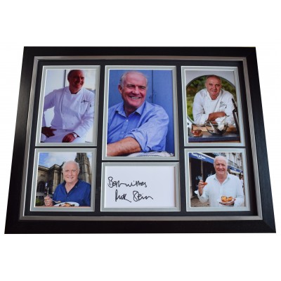 Rick Stein Signed Autograph 16x12 framed photo display Seafood Chef TV AFTAL COA Perfect Gift Memorabilia		