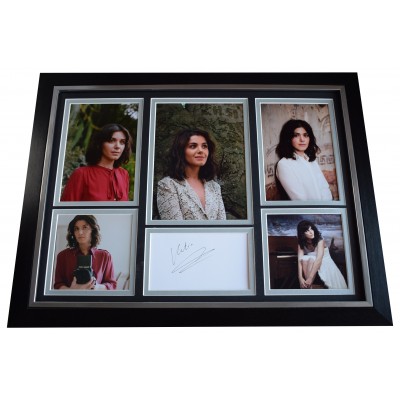 Katie Melua Signed Autograph 16x12 framed photo display Music Blues AFTAL COA AFTAL Perfect Gift Memorabilia		