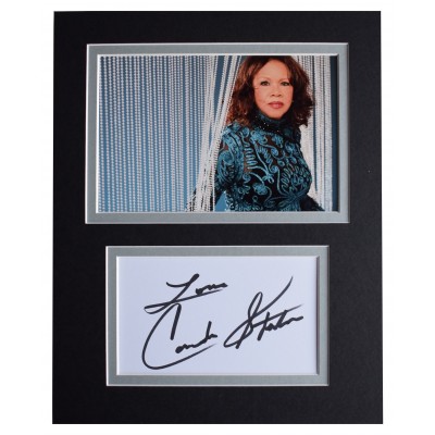 Candi Staton Signed Autograph 10x8 photo display Music Young Hearts AFTAL COA Perfect Gift Memorabilia		