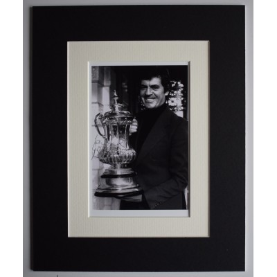 Lawrie McMenemie Signed Autograph 10x8 photo display Southampton Football AFTAL Perfect Gift Memorabilia		