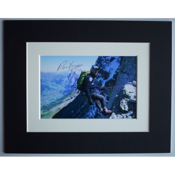 Ranulph Fiennes Signed Autograph 10x8 photo display Mount Everest AFTAL COA Perfect Gift Memorabilia		