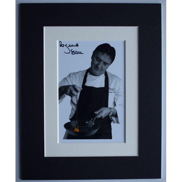 Raymond Blanc Signed Autograph 10x8 photo display TV Chef AFTAL Perfect Gift Memorabilia COA