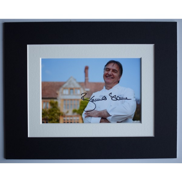 Raymond Blanc Signed Autograph 10x8 photo display TV Chef AFTAL COA Perfect Gift Memorabilia		