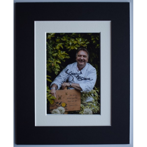 Raymond Blanc Signed Autograph 10x8 photo display TV Chef AFTAL COA Perfect Gift Memorabilia		