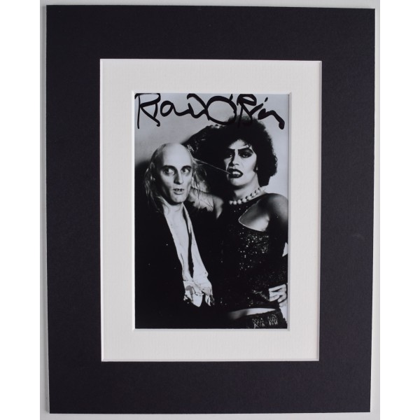 Richard O'Brien Signed Autograph 10x8 photo display Rocky Horror Film AFTAL COA Perfect Gift Memorabilia	