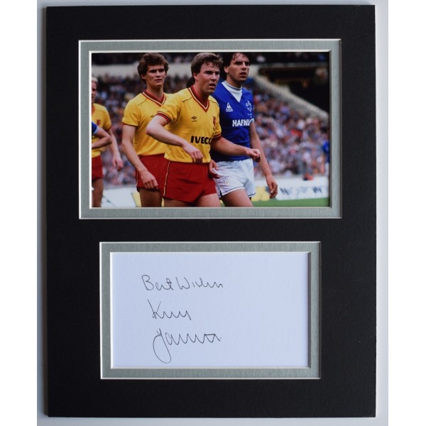 Kenny Jackett Signed Autograph 10x8 photo display Watford Football COA AFTAL Perfect Gift Memorabilia	