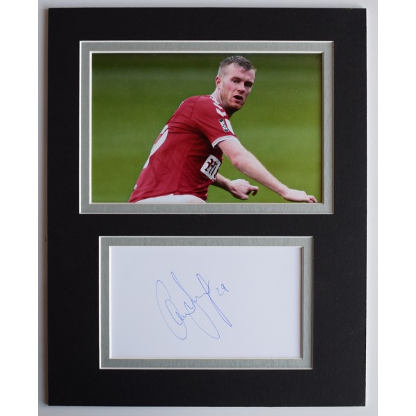 Sportagraphs LTD Chris Brunt Signed 10x8 Framed Autograph Photo Display West Brom Football COA
