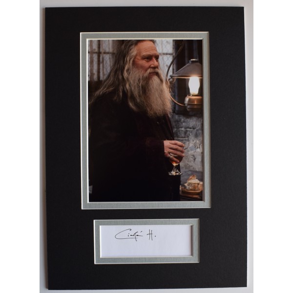 Ciaran Hinds Signed Autograph A4 photo mount display Film Harry Potter AFTAL COA