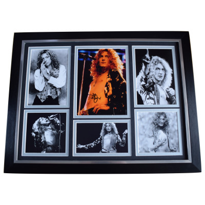 Robert Plant Signed Autograph framed 16x12 photo display Music Led Zeppelin COA AFTAL Perfect Gift Memorabilia	