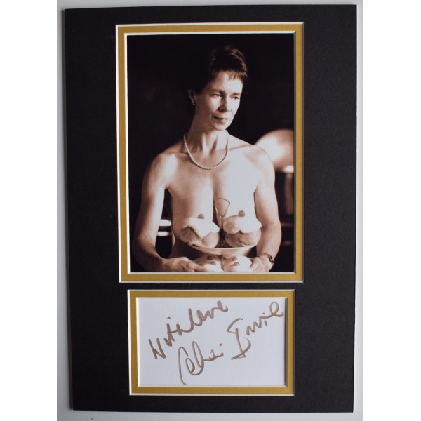 Celia Imrie Signed Autograph A4 photo display TV Calendar Girls Film AFTAL COA Perfect Gift Memorabilia	