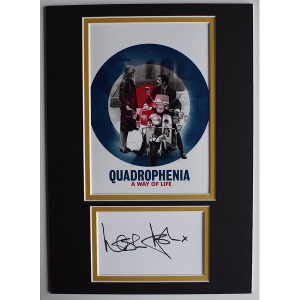 Leslie Ash Signed Autograph A4 photo display Film Quadrophenia Scooter AFTAL COA Perfect Gift Memorabilia	
